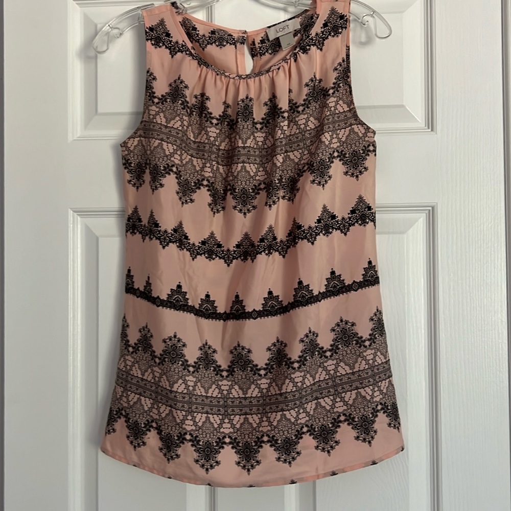 LOFT Sleeveless Blouse Size XS